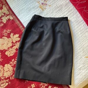 Elegant Black Pencil Skirt